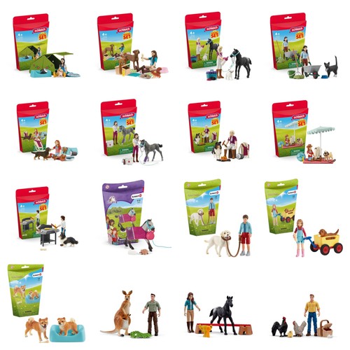 Schleich taschensets - taschensets,