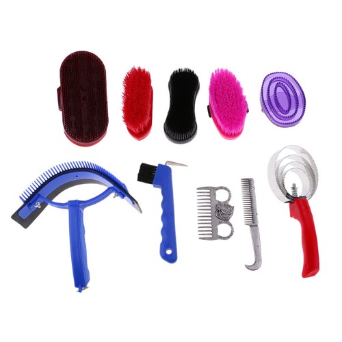 Stück pferdepflegewerkzeug - 10,
